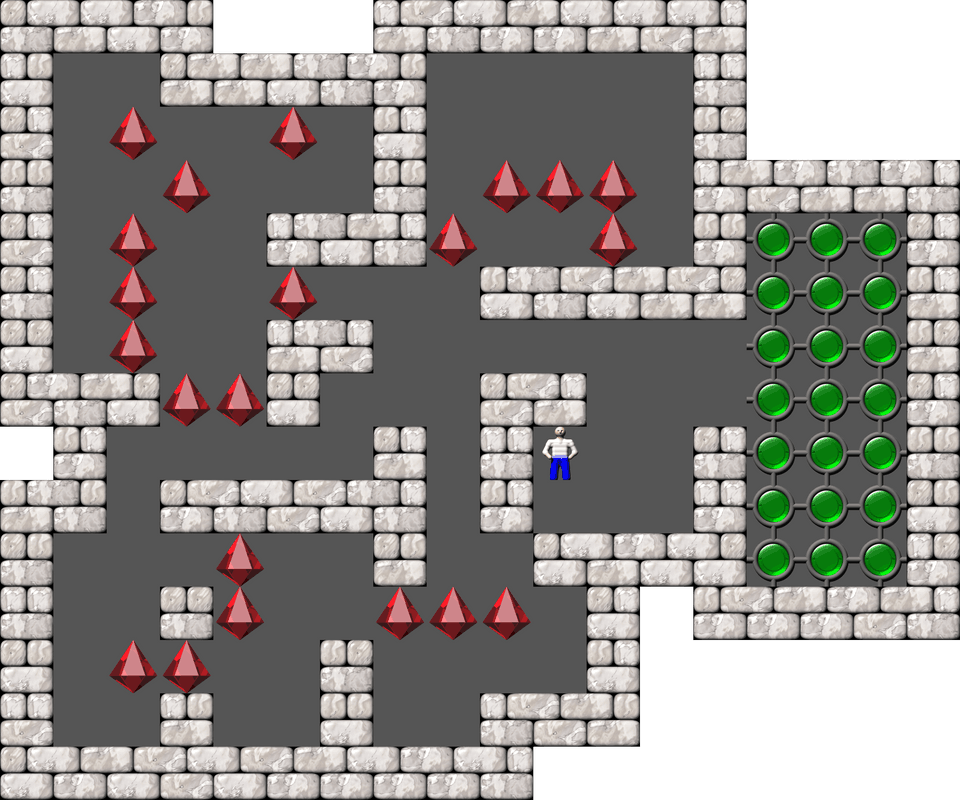 Sokoban Jean-Pierre Kent level 23